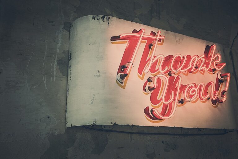 Heartfelt Thanks